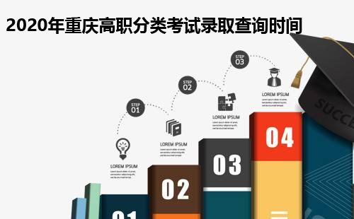 2020年重庆高职分类考试录取查询时间、分数线及考试说明